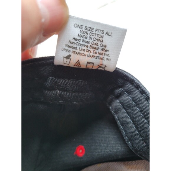 VTG Drew Pearson Chicago Blackhawks Embroidered Tomahawk Adidas Collest Game Hat - Picture 6 of 6